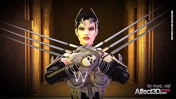 La reine guerrière – Animation 3D Fantasy Futa