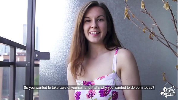 Première audition porno avec une Canadienne française sexy