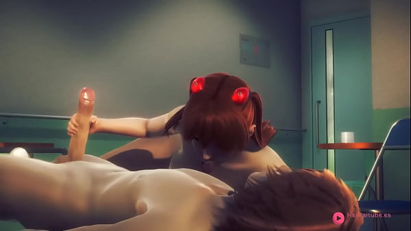 Evangelion Hentai Asuka baisée dans un lit d’hôpital