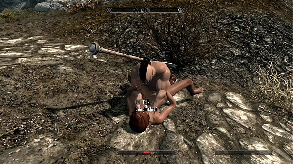Skyrim Sexlab Bandit donne de l’amour à Dovahkin