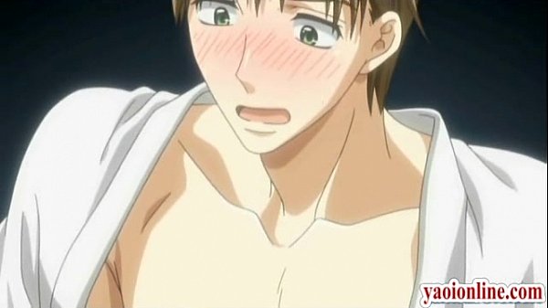 Blonde hentai gay léchant son petit ami