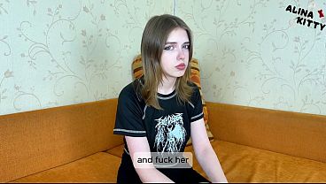 Fille au look alternatif après une tromperie : réconcilions-nous au lit